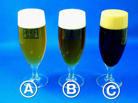 Assorted Glasses of Beer Replica