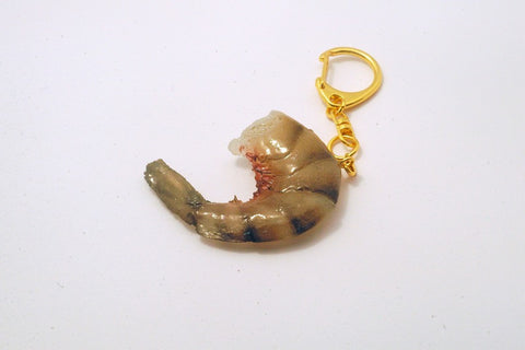 Black Tiger Shrimp Keychain