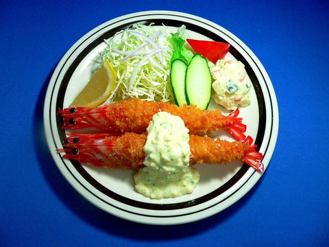 Deep Fried Shrimp with Tartar Sauce Replica