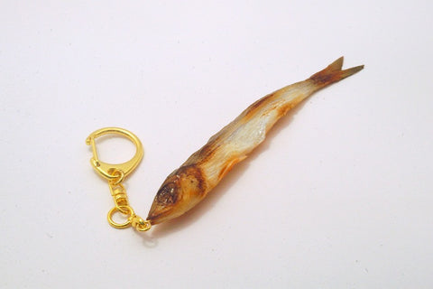 Dried Sardine Keychain