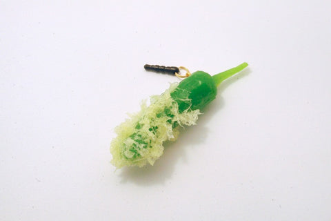 Green Pepper Tempura Headphone Jack Plug