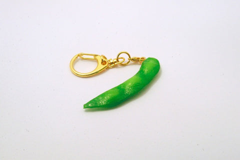 Green Soybean Keychain