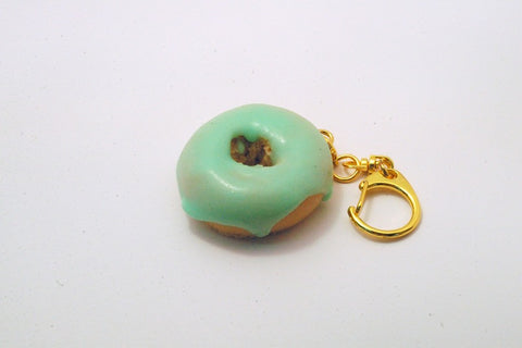 Melon Frosted Chocolate Doughnut (small) Keychain