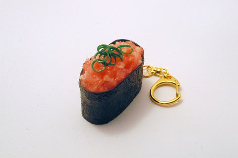 Scallion & Tuna Battleship Roll Sushi Keychain