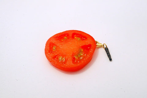 Sliced Tomato Headphone Jack Plug