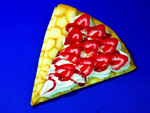 Strawberry Crepe Topped With Strawberry Sauce & Whipped Cream Replica