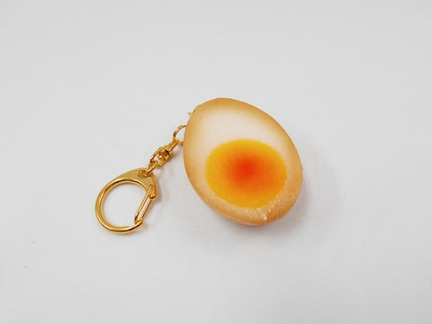 Boiled Egg in Soy Sauce Keychain