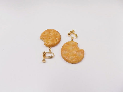 Broken Cracker Ver. 1 Clip-On Earrings