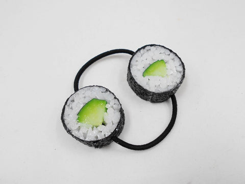 Cucumber Roll Sushi (round) Hair Band (Pair Set)