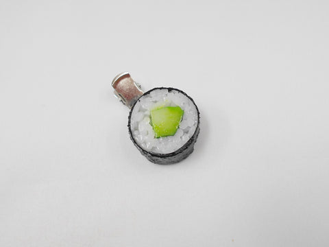 Cucumber Roll Sushi (round) Hair Clip