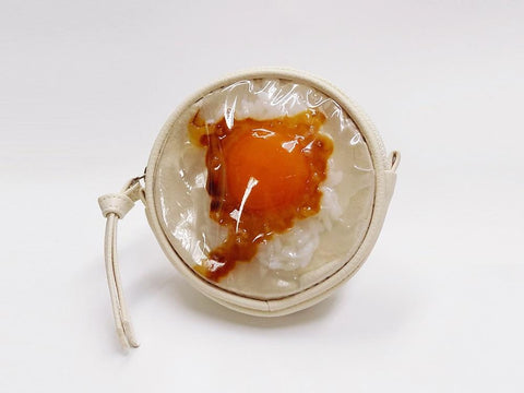 Egg & Rice Circular Purse