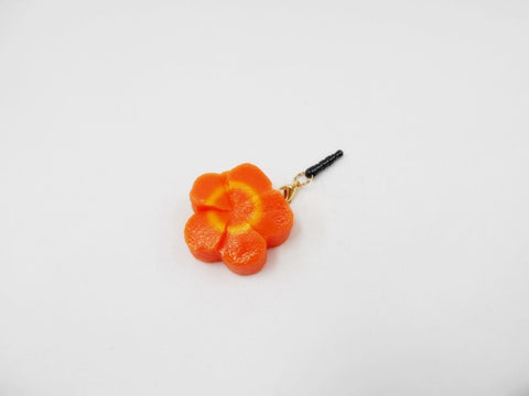 Flower-Shaped Carrot Ver. 2 Headphone Jack Plug