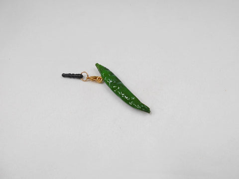 Green Chili Pepper (mini) Headphone Jack Plug