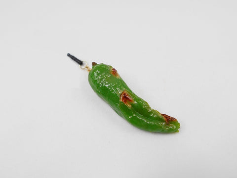 Grilled Green Pepper Headphone Jack Plug