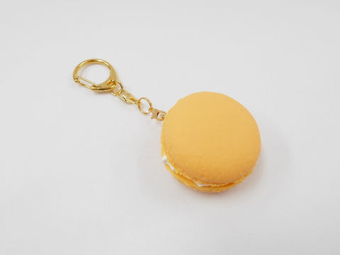 Macaron (orange) Keychain