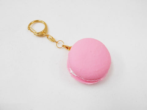 Macaron (pink) Keychain