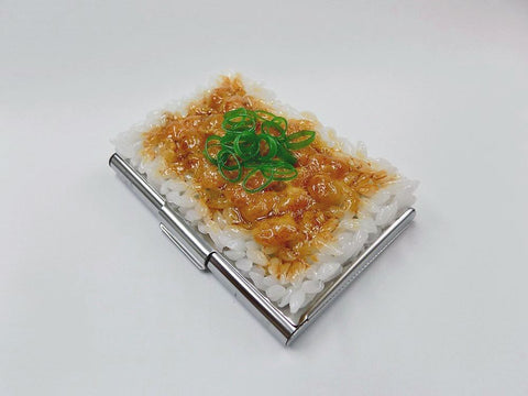 Natto (Fermented Soybeans) & Rice Business Card Case