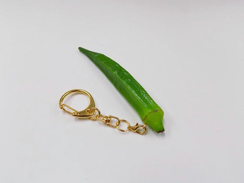Okra Keychain