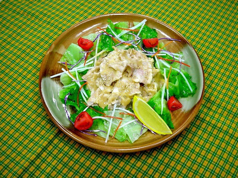 Salad with Shabu Shabu Buta-niku (Pork) Ver. 2 Replica