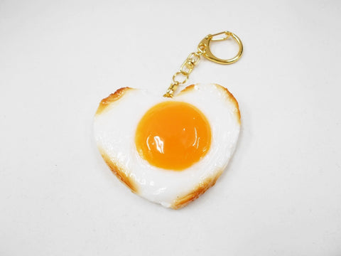 Sunny-Side Up Egg (Heart) Keychain