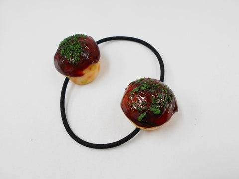 Takoyaki (Fried Octopus Ball) (small) Hair Band (Pair Set)