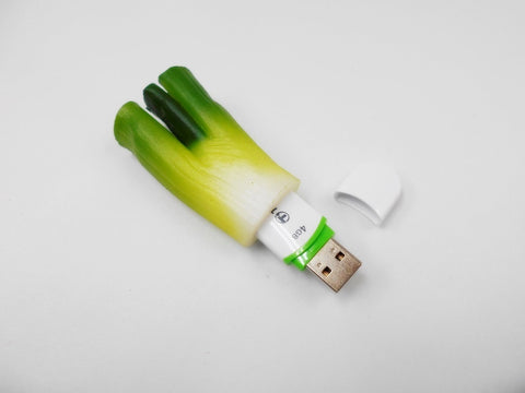 White Spring Onion USB Flash Drive (16GB)