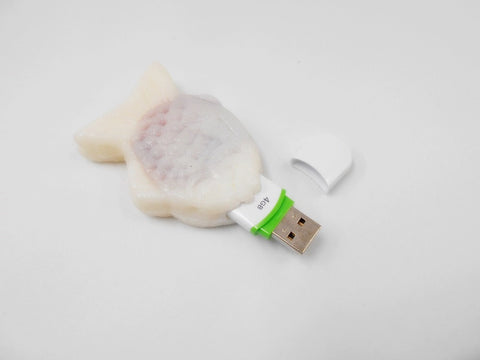 White Taiyaki (new) USB Flash Drive (16GB)