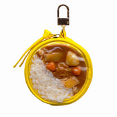 Curry Rice Circular Purse Ver. 2 - Yellow - Fake Food Japan