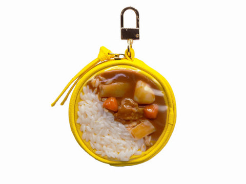 Curry Rice Circular Purse Ver. 2 - Yellow