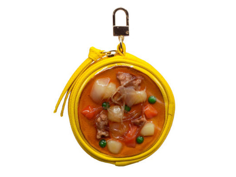 Nikujaga (Beef & Potato Stew) Circular Purse Ver. 2 - Yellow