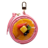 Pancake Circular Purse Ver. 2 - Pink - Fake Food Japan