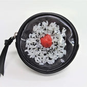 Umeboshi (Pickled Plum) Rice Circular Purse - Fake Food Japan