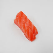 2 Cuts of Salmon Sashimi Magnet - Fake Food Japan