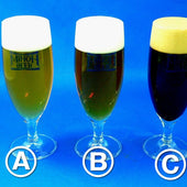 Assorted Glasses of Beer Replica - Fake Food Japan