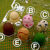 Assorted Ice Cream Replica - Fake Food Japan