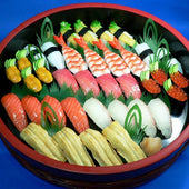 Assorted Sushi for 4 Replica - Fake Food Japan