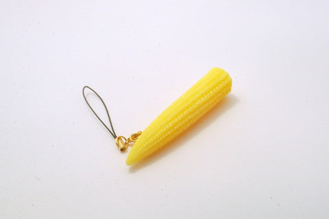 Baby Corn Cell Phone Charm/Zipper Pull