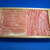 Buta-niku (Pork) for Shabu Shabu Nabe (Hotpot) Replica - Fake Food Japan