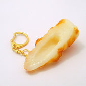 Chikuwa (Boiled Fish Paste) Keychain - Fake Food Japan