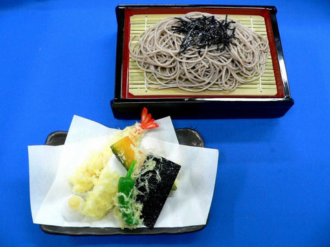 Chilled Soba Noodles with Tempura Replica