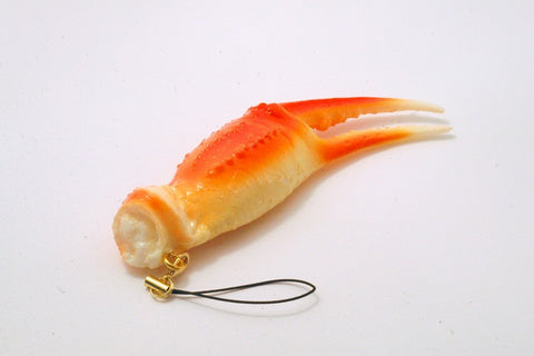 Crab Claw Cell Phone Charm/Zipper Pull