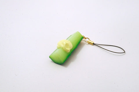 Cucumber Cell Phone Charm/Zipper Pull