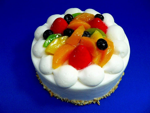 Fruit Topped Cake Replica
