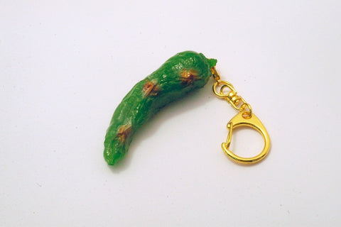 Grilled Green Pepper Keychain