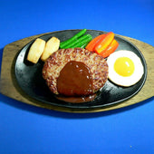 Hamburger Patty in Demi-Glace Sauce Replica - Fake Food Japan
