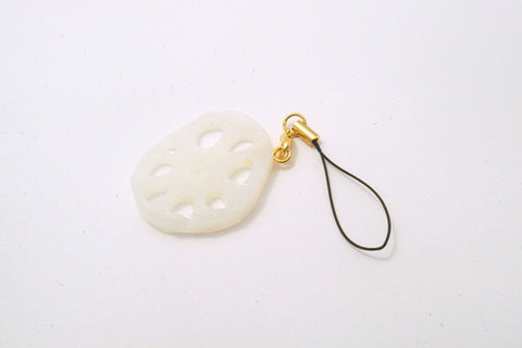 Lotus Root Cell Phone Charm/Zipper Pull