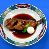 Mebaru Nizuke (Baked Rock Fish) Replica - Fake Food Japan
