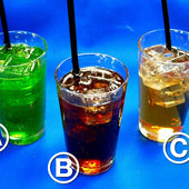Melon Soda, Cola & Oolong Tea Replica - Fake Food Japan