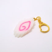 Naruto (Tidal Whirlpool Shaped Wheat Gluten) Keychain - Fake Food Japan