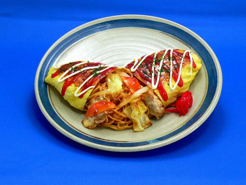 Omelette Stuffed with Fried Soba Noodles Replica